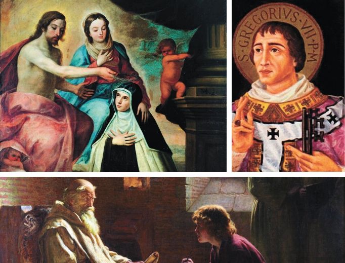 The Church celebrates St. Bede the Venerable, priest and doctor of the Church; St. Gregory VII, pope; and St. Mary Magdalene de’ Pazzi, virgin, on May 25. The Church celebrates St. Bede the Venerable, priest and doctor of the Church; St. Gregory VII, pope; and St. Mary Magdalene de’ Pazzi, virgin, on May 25.
