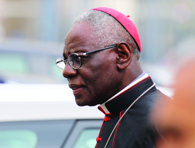 Cardinal Robert Sarah attends the synod in Rome on Oct. 16, 2018. Cardinal Robert Sarah attends the synod in Rome on Oct. 16, 2018.
