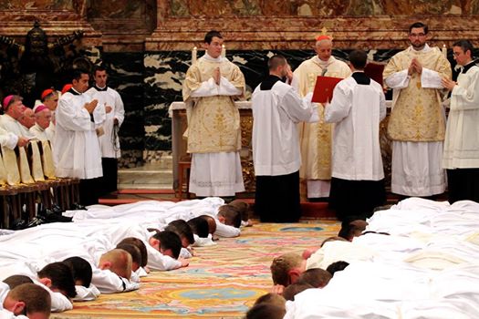 HOLY ORDERS. Cardinal Donald Wuerl ordained 43 new deacons Oct. 2 in St. Peter's Basilica in Rome. HOLY ORDERS. Cardinal Donald Wuerl ordained 43 new deacons Oct. 2 in St. Peter's Basilica in Rome.