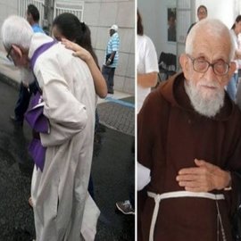 95-year-old priest Friar Roberto 95-year-old priest Friar Roberto