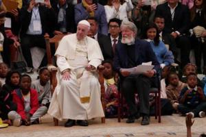 Pope Francis and Vincentian Father Pedro Opeka in Akamasoa, the “City of Friendship” in Madagascar. Pope Francis and Vincentian Father Pedro Opeka in Akamasoa, the “City of Friendship” in Madagascar.