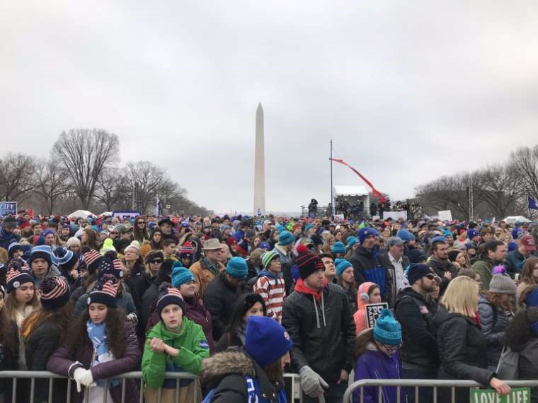 Participants at the 2019 March for Life. Credit: Christine Rousselle/CNA Participants at the 2019 March for Life. Credit: Christine Rousselle/CNA