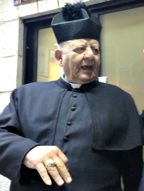 Father Yacoub Hijazin ministers to Jordanians and refugees in Amman. Father Yacoub Hijazin ministers to Jordanians and refugees in Amman.