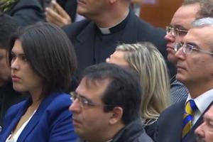 Canonists participating in a course at the Vatican about the dispensation of marriages listen to an address by Pope Francis Nov. 5. Canonists participating in a course at the Vatican about the dispensation of marriages listen to an address by Pope Francis Nov. 5.