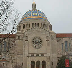 Basilica of the National Shrine of the Immaculate Conception in Washington
Basilica of the National Shrine of the Immaculate Conception in Washington