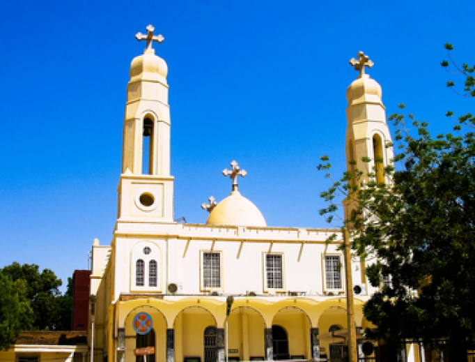 Coptic Orthodox Church in Khartoum, Sudan. Coptic Orthodox Church in Khartoum, Sudan.