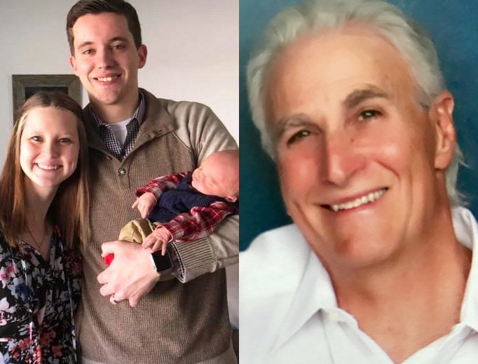 LEFT: Ben, Sara and Baby Jude Hoffman. RIGHT: Paul Peloquin. LEFT: Ben, Sara and Baby Jude Hoffman. RIGHT: Paul Peloquin.