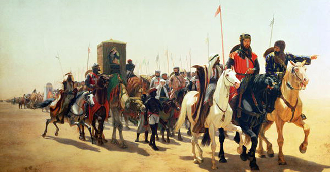James William Glass, "Richard, Coeur De Lion, On His Way To Jerusalem" (c. 1850) James William Glass, "Richard, Coeur De Lion, On His Way To Jerusalem" (c. 1850)