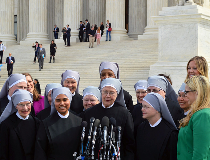 Little Sisters of the Poor at the Supreme Court. Little Sisters of the Poor at the Supreme Court.