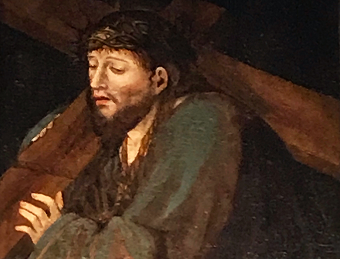 “Christ Carrying the Cross”, from the Monastery of St. John of the Cross in Segovia, Spain “Christ Carrying the Cross”, from the Monastery of St. John of the Cross in Segovia, Spain