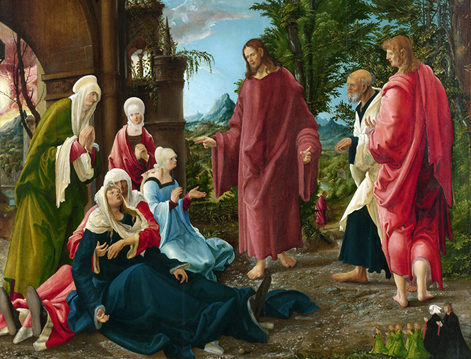 Albrecht Altdorfer (1480-1538), “Christ Taking Leave of His Mother” Albrecht Altdorfer (1480-1538), “Christ Taking Leave of His Mother”