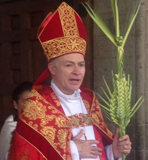 Archbishop Carlos Aguiar Retes of Tlalnepantla, Mexico Archbishop Carlos Aguiar Retes of Tlalnepantla, Mexico