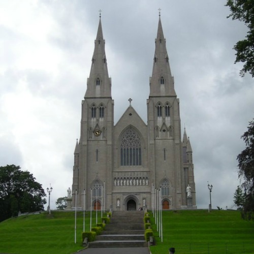 St. Patrick's Cathedral in Armagh, seat of the archbishop of Armagh, primate of all Ireland. St. Patrick's Cathedral in Armagh, seat of the archbishop of Armagh, primate of all Ireland.