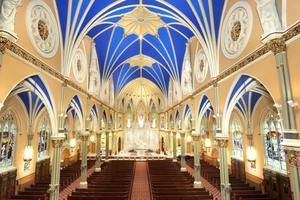 Above, bold color decorates the work of Daprato Rigali Studios at St. Alphonsus Church in Chicago. Below, a look at the 2014 renovation of the Co-Cathedral of St. Joseph in Brooklyn, New York, by Evergreene Architectural Arts. Above, bold color decorates the work of Daprato Rigali Studios at St. Alphonsus Church in Chicago. Below, a look at the 2014 renovation of the Co-Cathedral of St. Joseph in Brooklyn, New York, by Evergreene Architectural Arts.