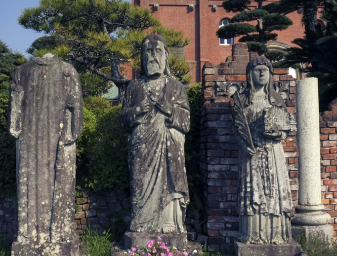 Cathedral in Nagasaki. Cathedral in Nagasaki.
