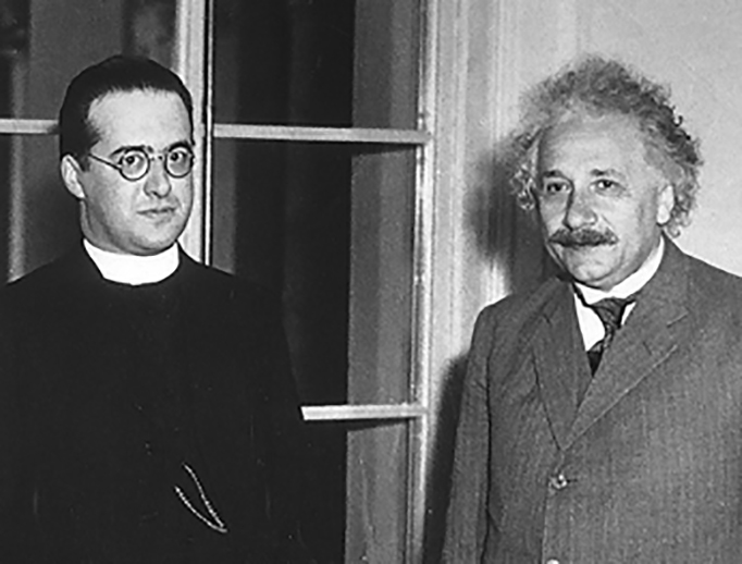 Msgr. Georges Lemaître and Albert Einstein Msgr. Georges Lemaître and Albert Einstein