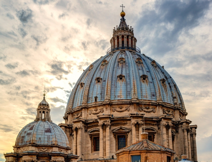The dome of St. Peter’s Basilica The dome of St. Peter’s Basilica
