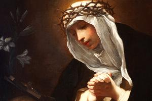 Baldassare Franceschini (1611–1690), “St. Catherine of Siena” Baldassare Franceschini (1611–1690), “St. Catherine of Siena”