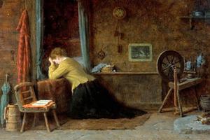 A Prayer for those at Sea by Frederick Daniel Hardy (1879) A Prayer for those at Sea by Frederick Daniel Hardy (1879)