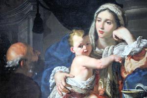 Alessandro Rosi (1627-1697), “The Holy Family” Alessandro Rosi (1627-1697), “The Holy Family”