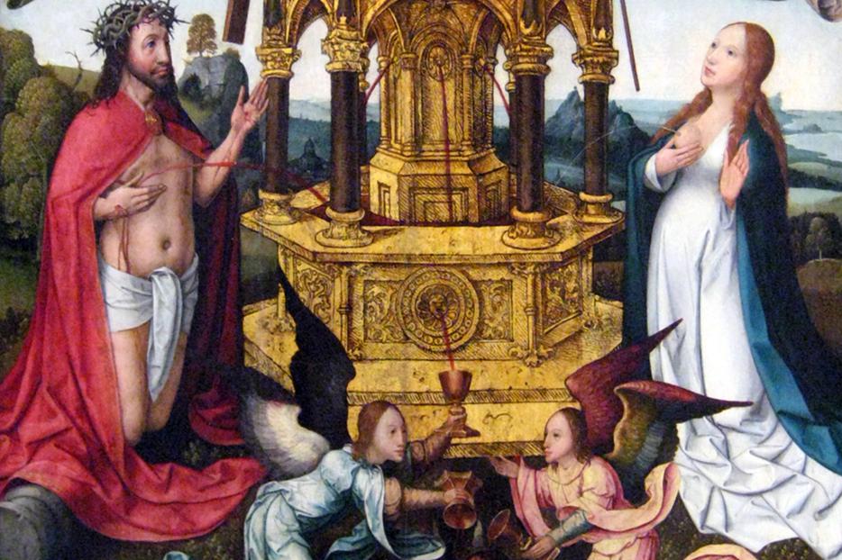 Jehan Bellegambe (1470-1536), “The Blood of Christ” Jehan Bellegambe (1470-1536), “The Blood of Christ”