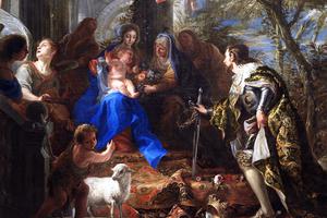 Claudio Coello, “Virgin and Child With St. Louis, King of France,” c. 1665 Claudio Coello, “Virgin and Child With St. Louis, King of France,” c. 1665