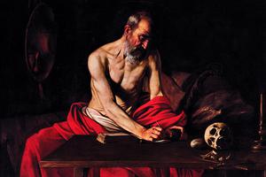 Caravaggio, “Saint Jerome Writing,” c. 1607 Caravaggio, “Saint Jerome Writing,” c. 1607