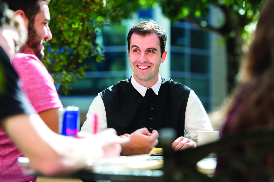 Cistercian Father Thomas Esposito says of discerning one’s college choice, ‘There has to be something that tugs at you and makes you want to investigate it further. And then the personal encounter comes in the form of a visit or a chat with a student or alumnus who communicates with the same enthusiasm or energy about the place. And then that love of a place can be a seed which germinates in your own heart through prayer.’ Cistercian Father Thomas Esposito says of discerning one’s college choice, ‘There has to be something that tugs at you and makes you want to investigate it further. And then the personal encounter comes in the form of a visit or a chat with a student or alumnus who communicates with the same enthusiasm or energy about the place. And then that love of a place can be a seed which germinates in your own heart through prayer.’