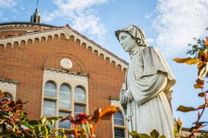 The faithful legacy of St. Elizabeth Ann Seton endures. She was canonized Sept. 14, 1975. The faithful legacy of St. Elizabeth Ann Seton endures. She was canonized Sept. 14, 1975.
