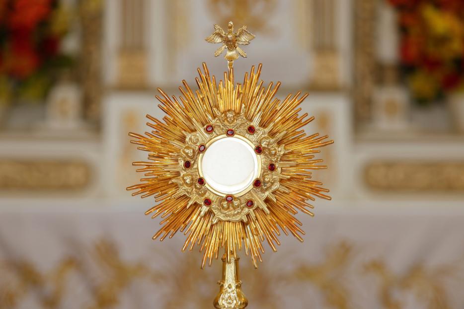 Adoration of the Blessed Sacrament. Adoration of the Blessed Sacrament.