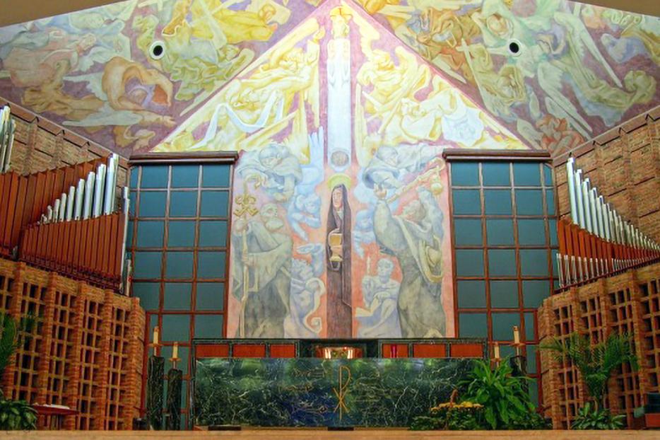 Our Lady of Sorrows parish church in Farmington, Michigan Our Lady of Sorrows parish church in Farmington, Michigan