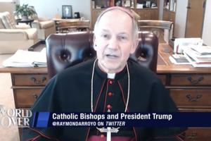 Bishop Thomas Paprocki joins Raymond Arroyo on The World Over on EWTN, April 2020. Bishop Thomas Paprocki joins Raymond Arroyo on The World Over on EWTN, April 2020.