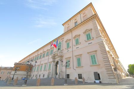 The Quirinal Palace in central Rome, shown above, was where the central offices of the Papal States were housed and papal conclaves were once held. It is now the residence of the president of Italy. The Quirinal Palace in central Rome, shown above, was where the central offices of the Papal States were housed and papal conclaves were once held. It is now the residence of the president of Italy.