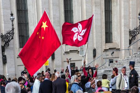Many pilgrims from China arrived in Rome for the Wednesday's general audience of Pope Francis on May 22, 2019. Many pilgrims from China arrived in Rome for the Wednesday's general audience of Pope Francis on May 22, 2019.