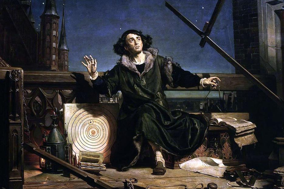 Jan Matejko, “Astronomer Copernicus’ Conversation With God,” 1872 Jan Matejko, “Astronomer Copernicus’ Conversation With God,” 1872