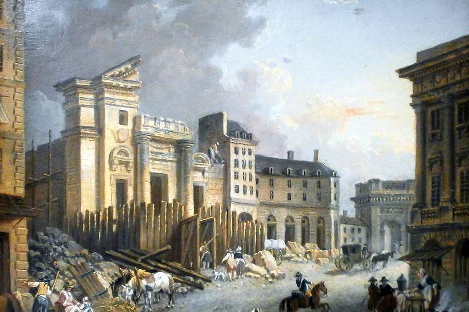 Pierre-Antoine Demachy, “Destruction of the Church of Saint-Barthélemy (by the Revolutionaries),” 1791 Pierre-Antoine Demachy, “Destruction of the Church of Saint-Barthélemy (by the Revolutionaries),” 1791
