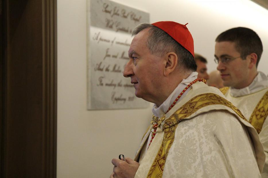 Cardinal Pietro Parolin, Vatican Secretary of State, at the Pontifical North American College in Rome on Jan. 6, 2015. Cardinal Pietro Parolin, Vatican Secretary of State, at the Pontifical North American College in Rome on Jan. 6, 2015.