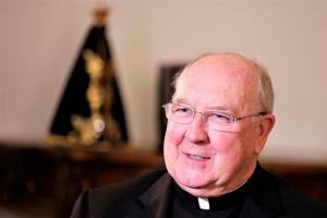 Cardinal Kevin Joseph Farrell, Prefect of the mega-Dicastery of Laity, Family and Life, speaks with EWTN on May 2, 2017. Cardinal Kevin Joseph Farrell, Prefect of the mega-Dicastery of Laity, Family and Life, speaks with EWTN on May 2, 2017.