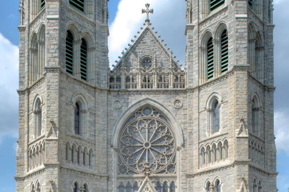 The Cathedral Basilica of the Sacred Heart in Newark. The Cathedral Basilica of the Sacred Heart in Newark.