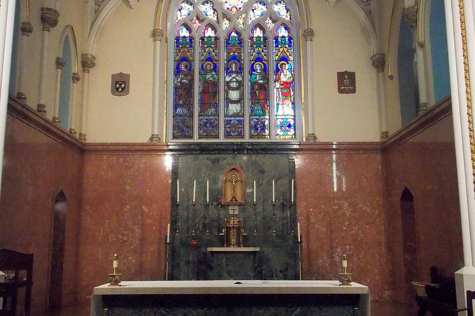 The interior of the Cathedral of the Immaculate Conception in Camden, New Jersey. The interior of the Cathedral of the Immaculate Conception in Camden, New Jersey.