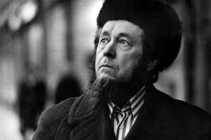 This portrait of Russian author and historian Alexander Solzhenitsyn was taken in Cologne before his departure for Zurich on Feb. 15, 1974. Solzhenitsyn was awarded the Nobel Prize for Literature  in 1970.