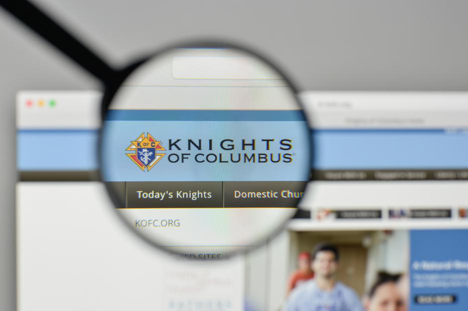 Knights of Columbus website and logo. Knights of Columbus website and logo.