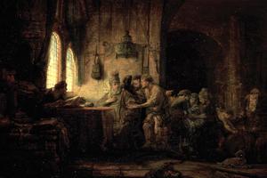 Rembrandt, “The Parable of the Workers in the Vineyard” Rembrandt, “The Parable of the Workers in the Vineyard”
