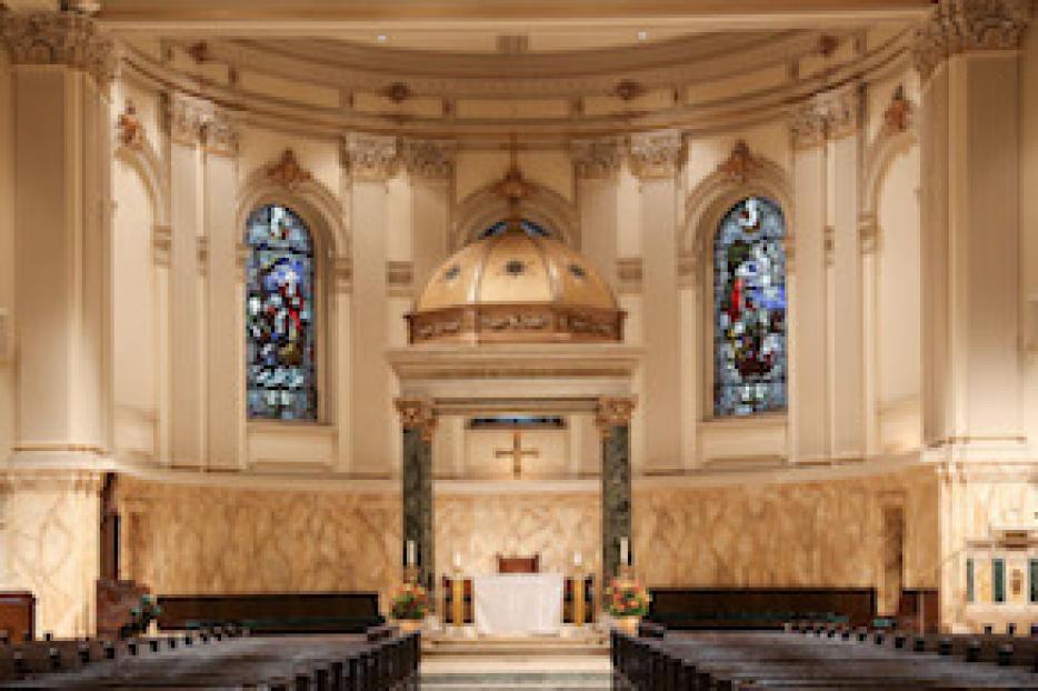 Saint James Cathedral in Brooklyn. Saint James Cathedral in Brooklyn.