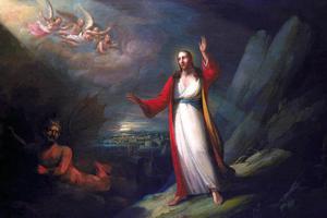 John Ritto Penniman, “Christ Tempted by the Devil,” 1818 John Ritto Penniman, “Christ Tempted by the Devil,” 1818