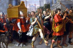 Pieter van Lint, “King David Dances Before the Ark of the Covenant,” c. 1650 Pieter van Lint, “King David Dances Before the Ark of the Covenant,” c. 1650