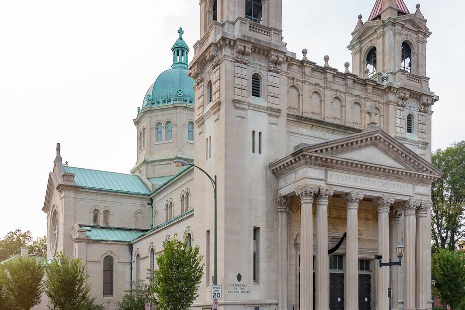 The Cathedral of the Sacred Heart in Richmond, Virginia. The Cathedral of the Sacred Heart in Richmond, Virginia.