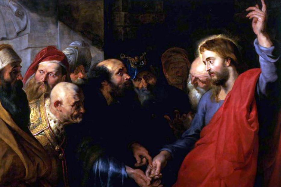 Peter Paul Rubens, “The Tribute Money,” c. 1612 Peter Paul Rubens, “The Tribute Money,” c. 1612