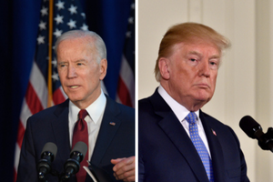 Presidential Democratic nominee Joe Biden (l) and Republican President Donald Trump have different approaches to how best to address racial disparities. Presidential Democratic nominee Joe Biden (l) and Republican President Donald Trump have different approaches to how best to address racial disparities.