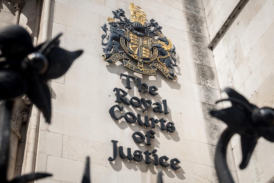 The Royal Courts of Justice, London. The Royal Courts of Justice, London.